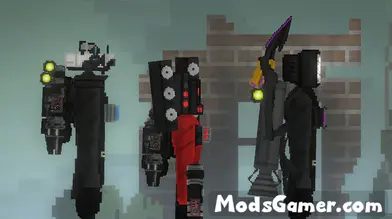 Trio Titan - Skibidi toilet Mod | modsgamer.com