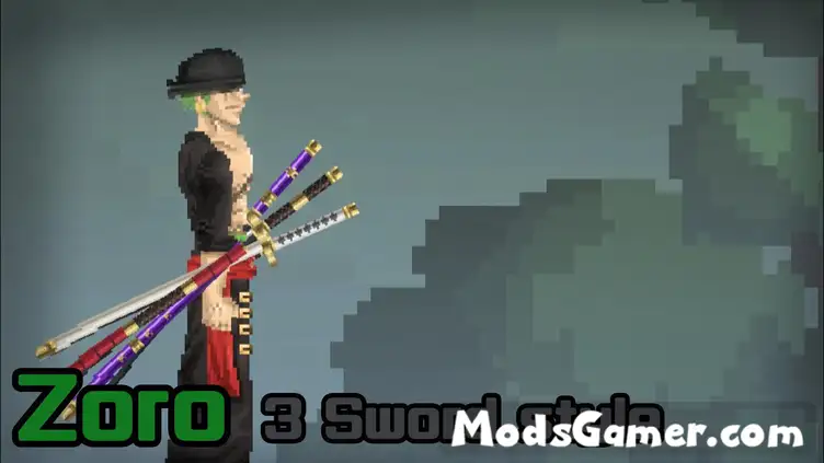 Zoro 3 Sword style Rework, Enma, Shisui, Wado, Sandai One Piece Strawhats - modsgamer.com