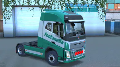 Homemade red white and blue truck skin mod | modsgamer.com