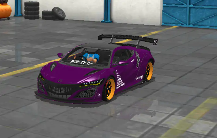 Honda NSX Liberty Walk 2023 - modsgamer.com