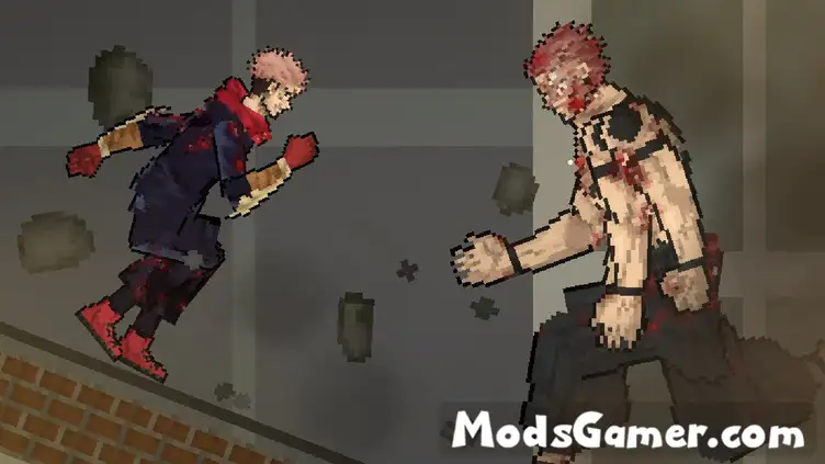 Yuji Itadori vs Sukuna mod Fron Jujutsu Kaisen - modsgamer.com