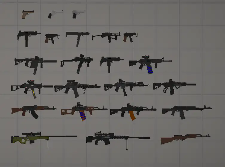 Weapon pack - modsgamer.com