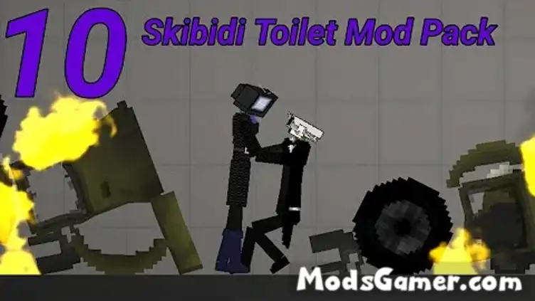 Skibidi toilet mod v3 part ten - modsgamer.com