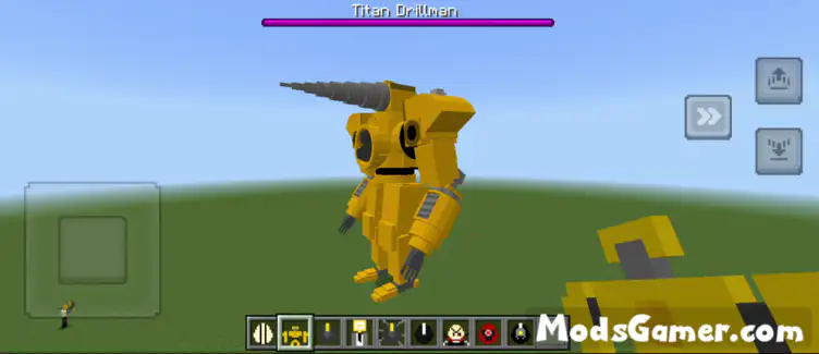 Skibidi Toilet Mod v8.5 - Added multiverse characters[Titan Clockman,Tri  Titan,etc] - Mods for Minecraft