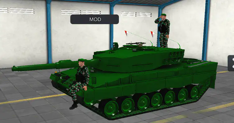 Tank Leopard 2A4 - modsgamer.com