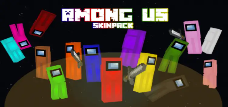 Among Us -SUS- SkinPack - modsgamer.com