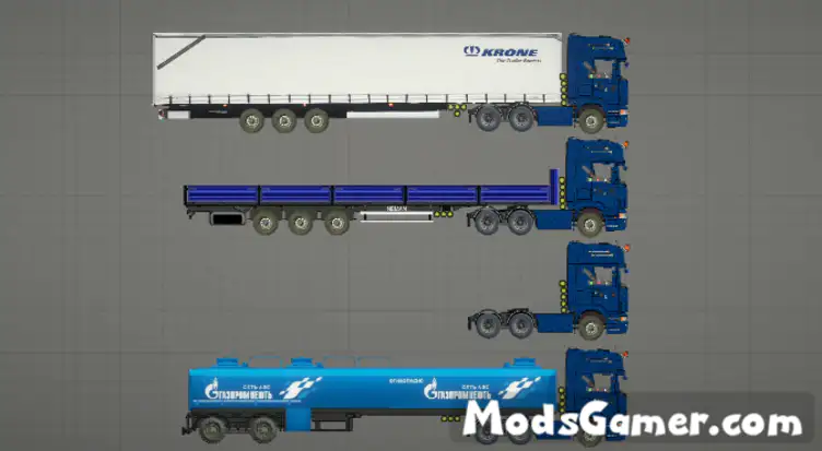 Scania Trucks Mod - modsgamer.com