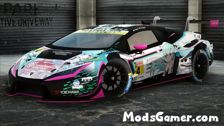 2018 Lamborghini Huracan GT3 Itasha Mod - modsgamer.com