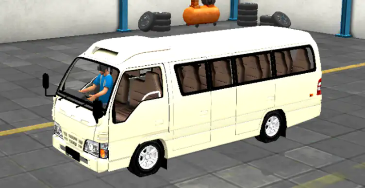 Isuzu NK71 Elf Microbus - modsgamer.com