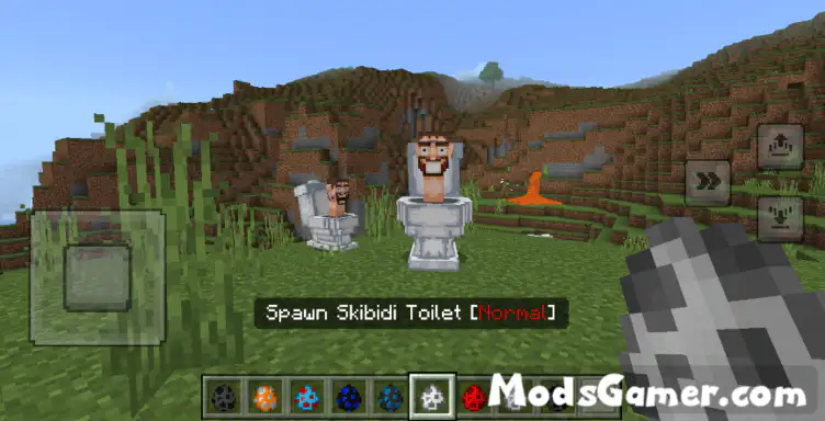 Skibidi Toilet addon v4 - modsgamer.com