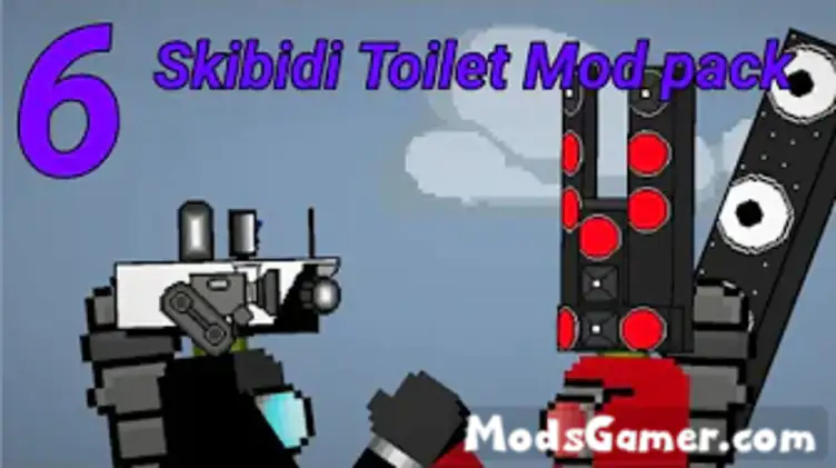 Skibidi Toilet v3 Part 13 for Melon Playground Mods (Melon Sandbox