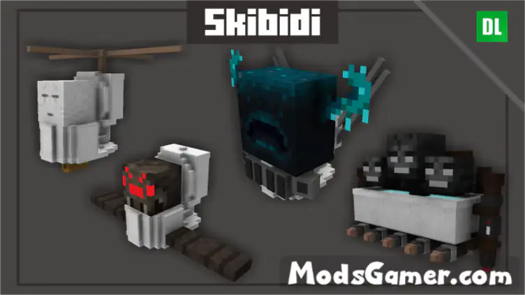 Skibidi Mobs - modsgamer.com