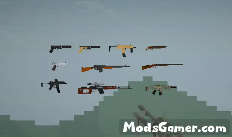 Homemade gun module pack third bullet - modsgamer.com