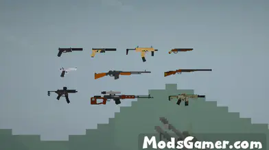 Homemade gun mod pack third bullet  | modsgamer.com