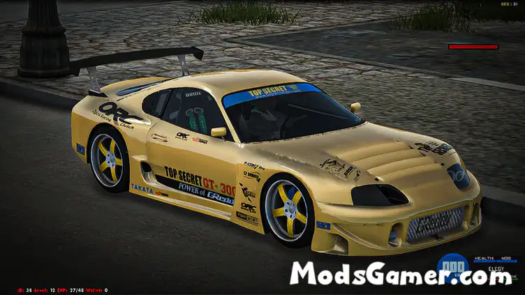 Toyota Supra Top-secret GT300 - Mods for Grand Theft Auto: San Andreas ...