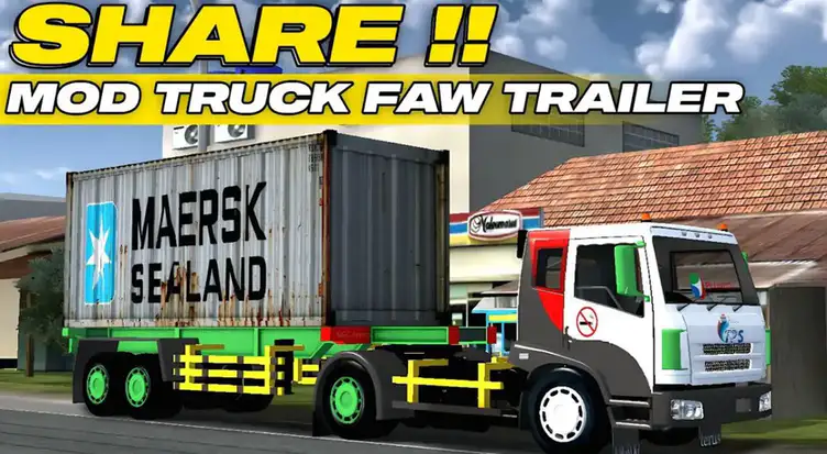 FAW Trailer 20FT Truck - modsgamer.com