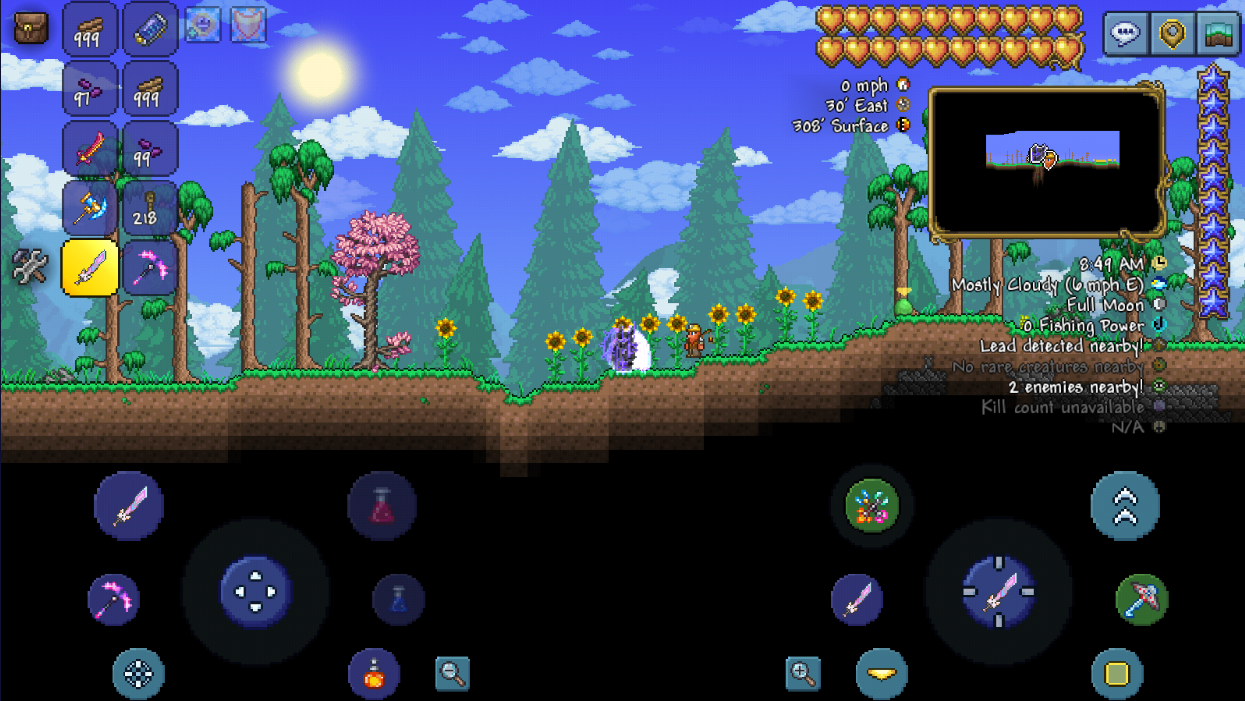 extreme difficulty map Mods for Terraria