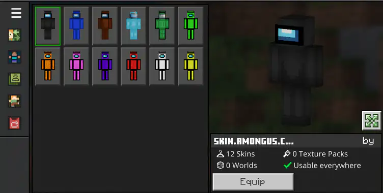 Among Us skin Pack - modsgamer.com