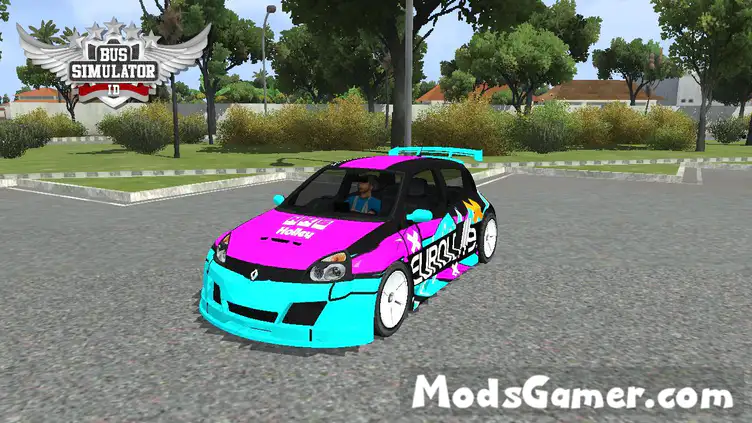 Renault Clio V6 BubbleGum NFS - modsgamer.com