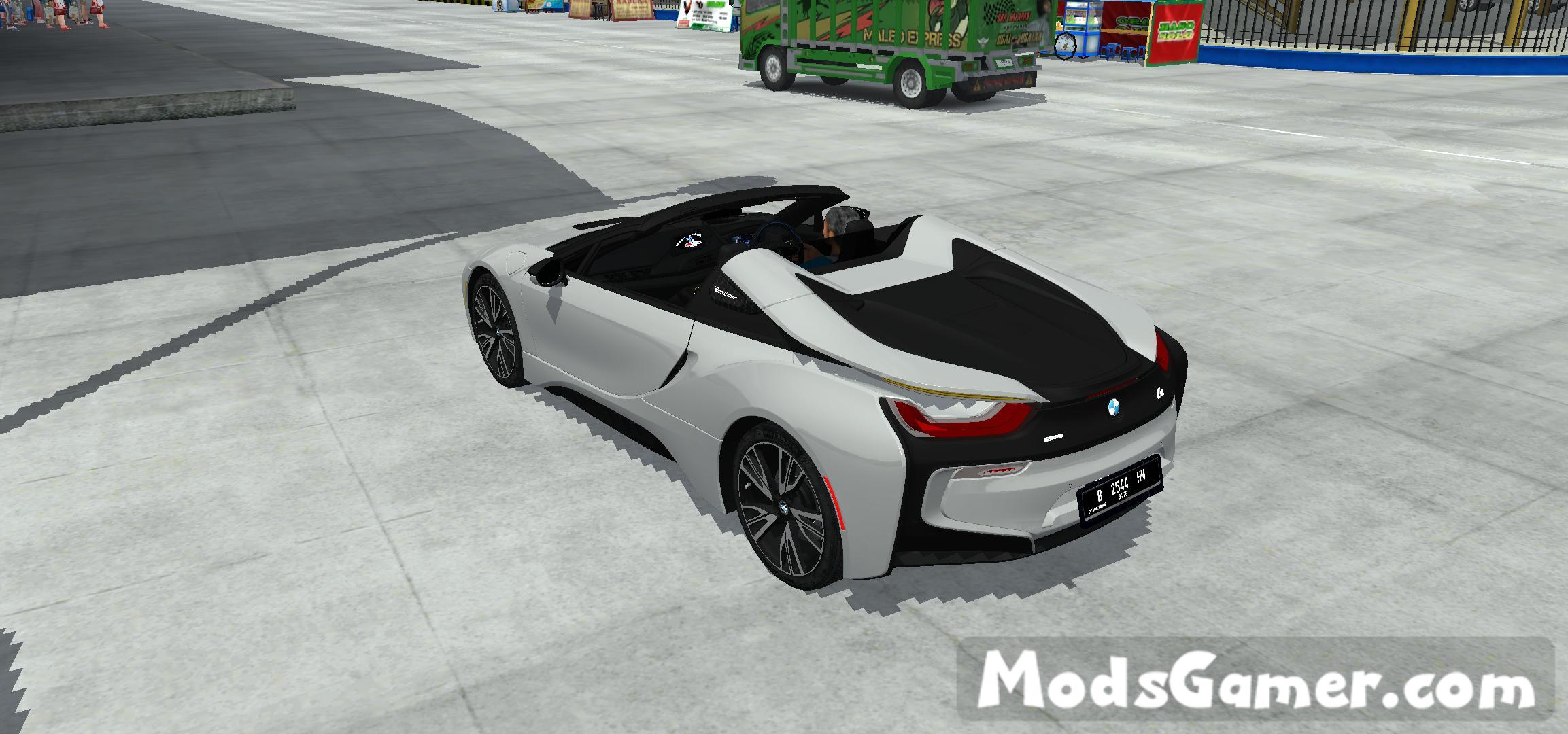 2024 BMW i8 Roadster Mod - Mods for Bus Simulator Indonesia / BUSSID