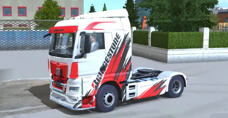 Bridgestone skin: Red and White - modsgamer.com