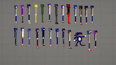 Blackened Sonic Character Mods | modsgamer.com