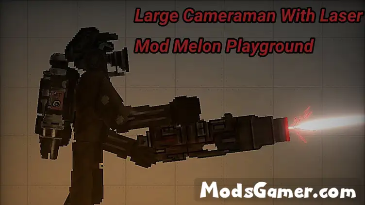 Large Cameraman With Laser Mod - Skibidi Toilet - modsgamer.com