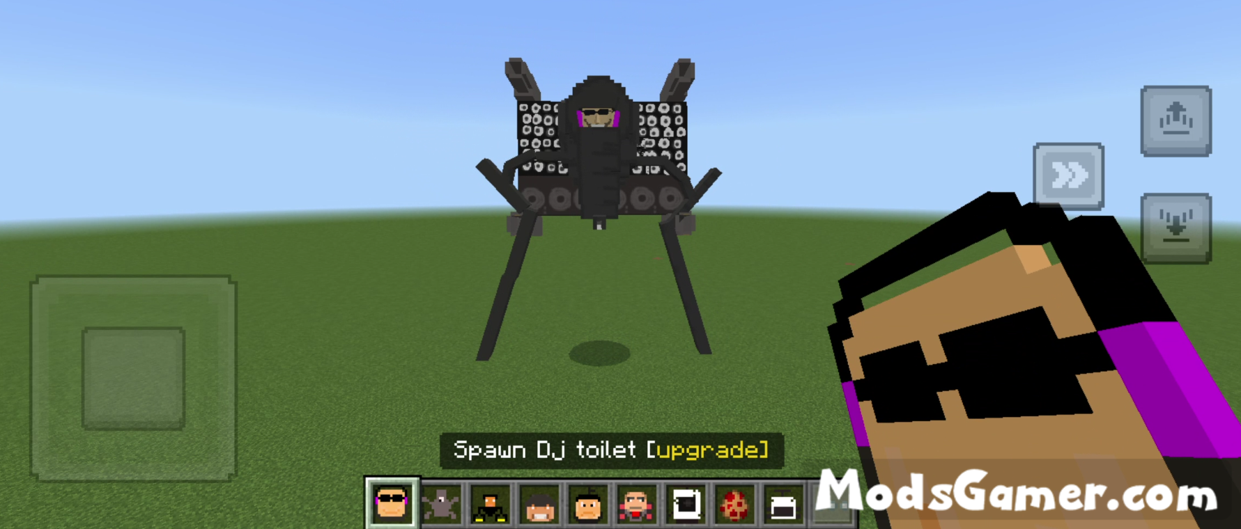 Skibidi Toilet 72[UPG Strider Camera]Addon - Mods for Minecraft