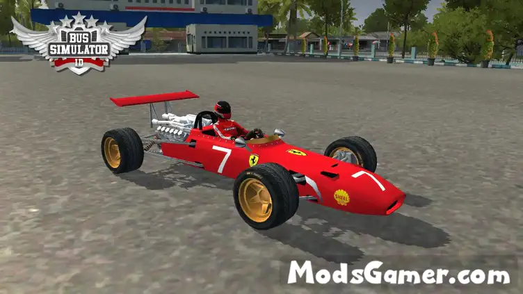Ferrari 312 F1 racing car - modsgamer.com