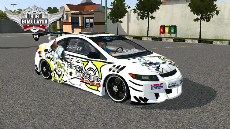 Honda Civic SI Juiced Tuned Shinon Itasha - modsgamer.com