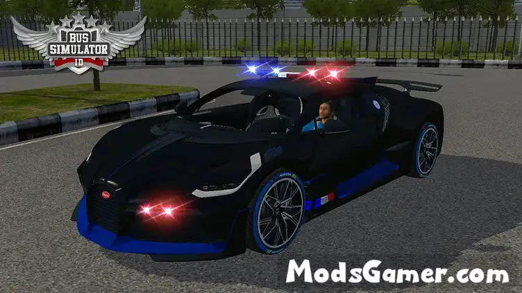 Bugatti Divo 2023 Police - modsgamer.com