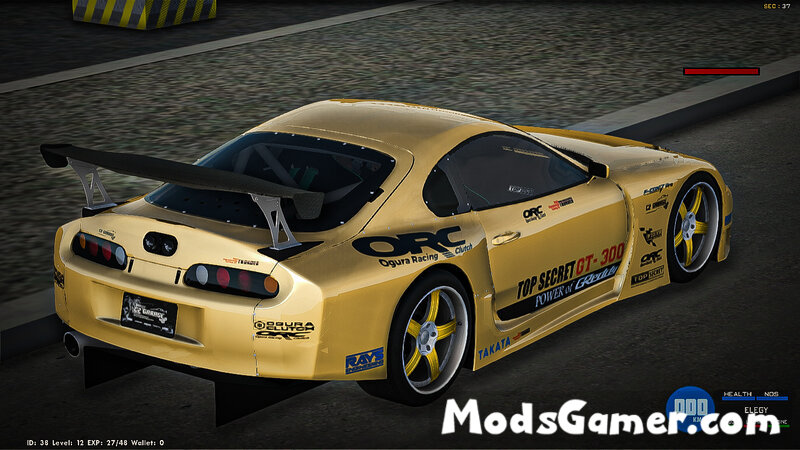 Toyota Supra Top-secret GT300 - Mods for Grand Theft Auto: San Andreas ...