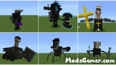 Beef's Skibidi Toilet Mod Update 0.4[Axe Titan Camerman,Machine Arm Saint Toilet,etc] | modsgamer.com