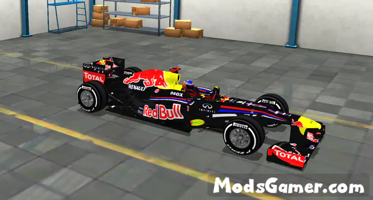 Formula 1 – Red Bull - Mods for Bus Simulator Indonesia / BUSSID