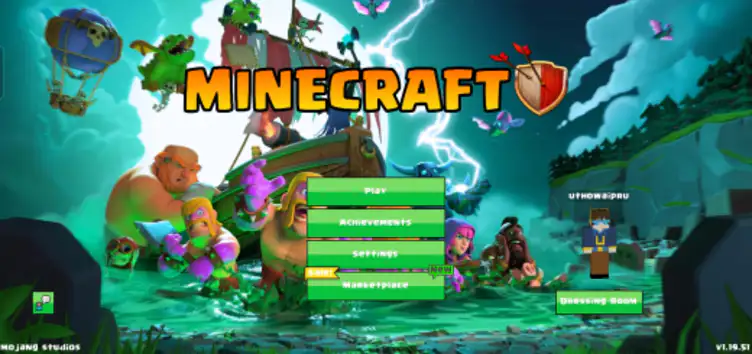 Clash of Clans Theme UI V1.0 - modsgamer.com