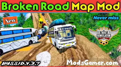 Broken Hill Road Map Mod | modsgamer.com