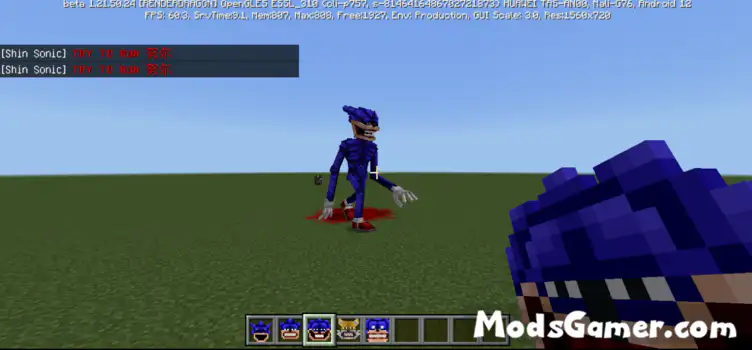 Shin Sonic Tapes Addon - modsgamer.com