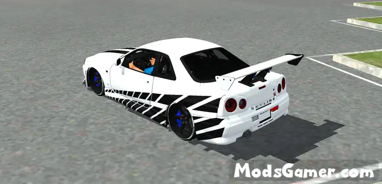 Nissan Skyline R34 Drift Tuning - modsgamer.com