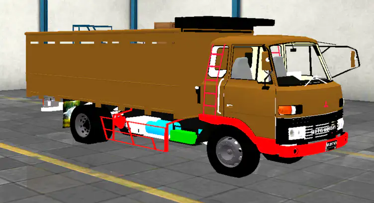 Mitsubishi Fuso light truck - modsgamer.com