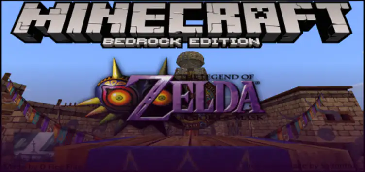 Zelda Majoras Mask Map for Minecraft Bedrock - modsgamer.com